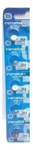 Renata Reloj X 5 Ref 364 Sr621sw 1.55v