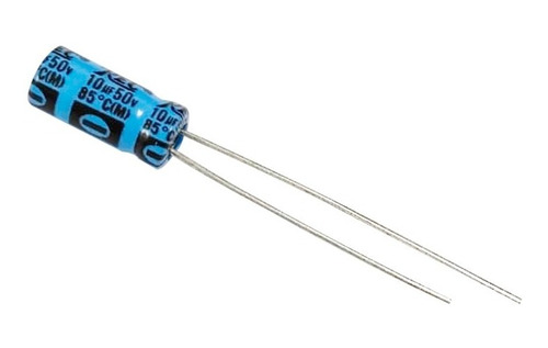 Capacitor 10uf 50v 85°c Electrolitico Pack X 10 Unidades