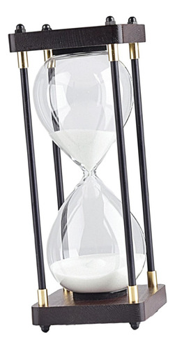 Temporizador De Arena De 30 Minutos, Reloj De Arena Blanco