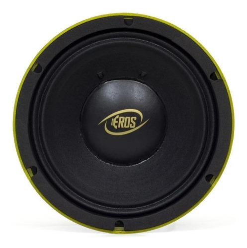 Falante Mais Vendido Eros Woofer Medio E-408 400 Watts Rms Cor Preto