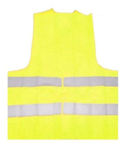 Chaleco Reflectivo Fluo Alta Visibilidad Polyester