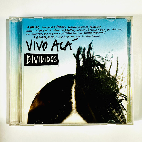 Divididos  Vivo Acá 2011 Cd Acrilico Doble 