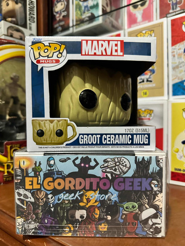 Funko Pop Mugs Taza Marvel Groot Ceramic Mug Taza Para Café