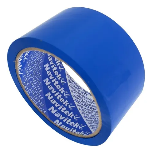 CINTA PARA EMPAQUE MOD 240 ADHES ACRILICO / COLOR CORE AZUL Navitek 95 Uso Comercial CANELA y NATURAL 72X50 mm 824072050 PZAS/ CAJA 24 Piezas por caja - Código: 8240-72050 | Compra en Guadalajara
