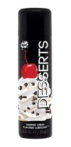 Lubricante Sabor Crema Batida Wet Desserts 89ml Delicioso