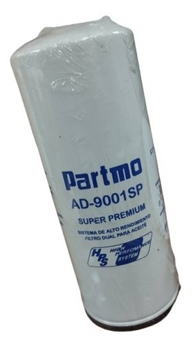 Filtro Aceite Partmo Ad-9001sp Cummins Isx International Vol