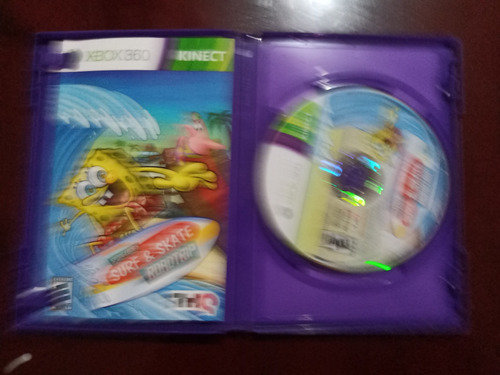 Bob Sponja Surf And Skate Para Kinect Xbox 360 (Usado)