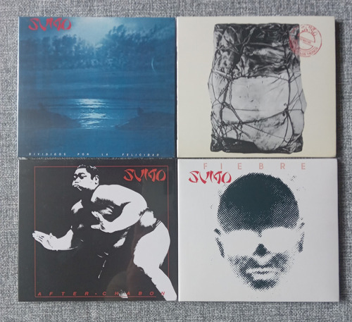 Discografia Sumo 4 Cd's Divididos, Llegando, After, Fiebre