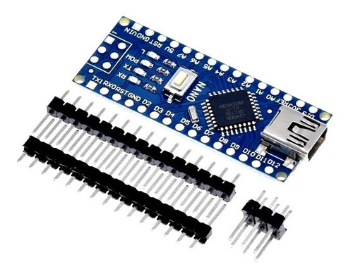 2m Fita Led Ws2812b 60/m 5v+ Arduíno Nano V3+ Conector 3pin