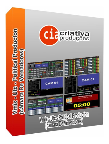 Pacote Utc - Câmara De Vereadores Para Vmix