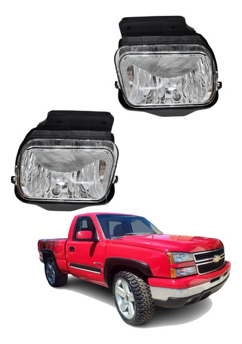 Faros De Niebla Chevrolet Silverado Cheyenne 03-07