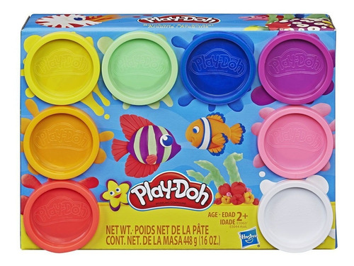 Play-doh Tarro De  8 Unidades