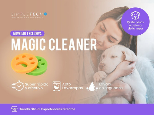 Imagen 4 de 6 de Silicona Quita Pelusa Pelo Mascota Ropa Tapizados Lavarropas
