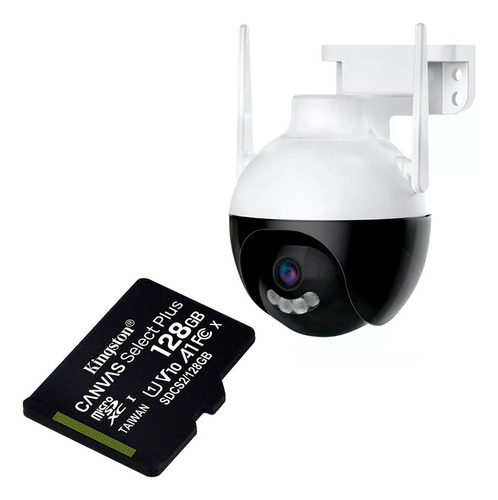 Camara Domo Ip Wifi Inalambrica Sensor Alarma Memoria 128gb