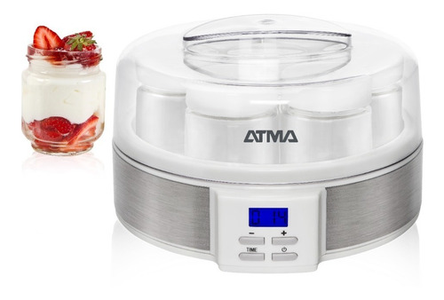 Imagen 4 de 8 de Yogurtera Atma Ym3010 Con Timer 7 Yogures