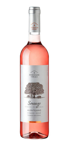 Kit 06 Vinho Herdade Do Peso Sossego Rose 750 Ml
