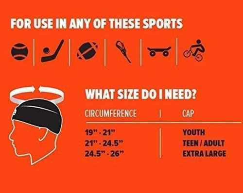 2nd Skull Protective Sports Pro Cap - Gorra Protectora Para