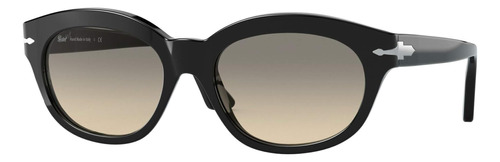 Persol Po3250s Anteojos De Sol Cuadrados, Marrón 55 Mm