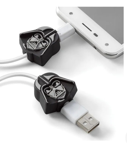 Come Cable Celular Darth Vader Betterware 22728 Color Negro