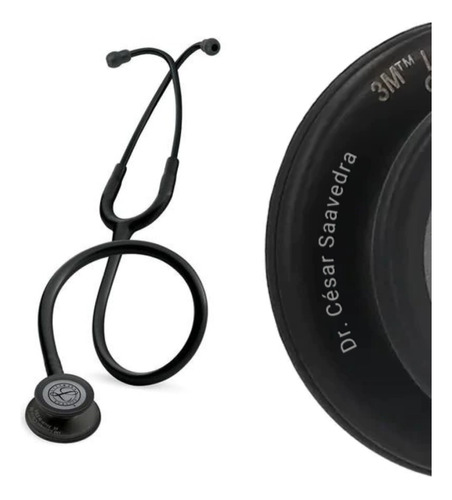 Fonendo Littmann Classic Iii Negro 5803 + Grabado Láser