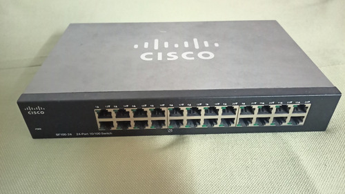 Kit De Router Y Switch Cisco 1921, Sf100-24, Patchpanel 3m (Usado)