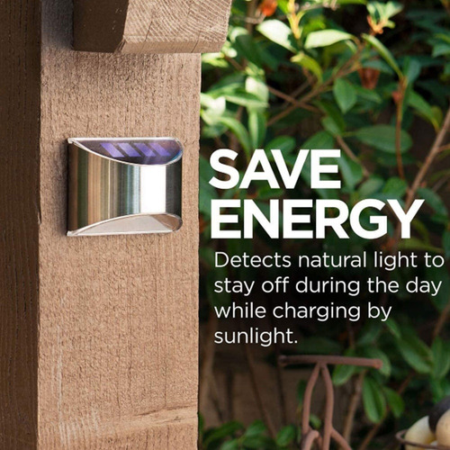 De 8 Luces Solares De Jardín Se Encienden Y Apagan