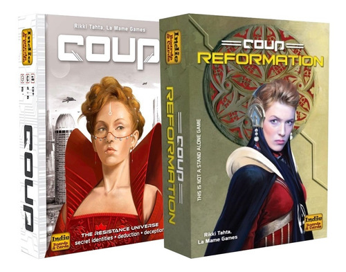 Juego De Mesa Coup + Coup Reformation 