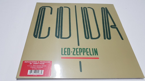 Lp Led Zeppelin - Coda - Imp. 180g Europeu Lacrado