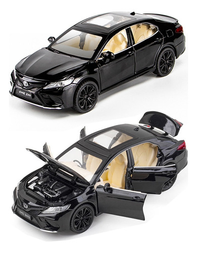 Toyota Camry Miniatura Metal Coche Con Luces Y Sonido 1/24