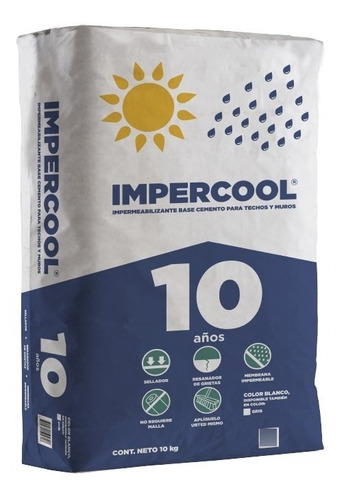 Impercool Base Cemento Cemix 10 Kg