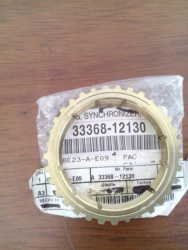 Anillo Sincronizador De Tercera De Toyota Corolla 1.3 2e 