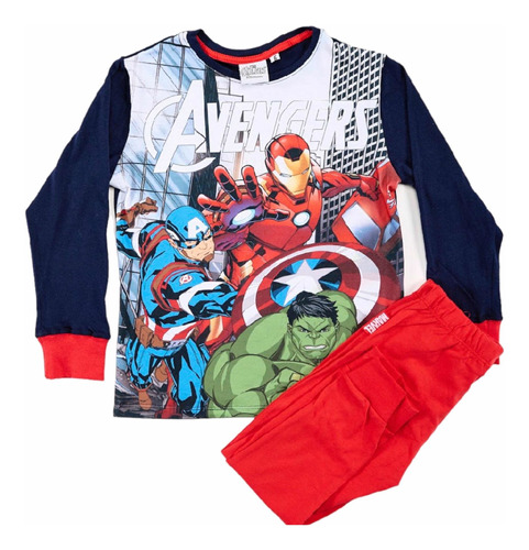 Pijama Marvel Original Con Licencia Dos Piezas