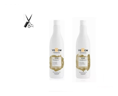 Yellow  Shampoo Y Acondicionador Star 500 Ml Kit