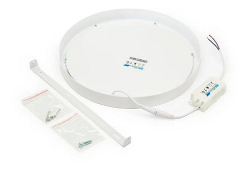 Imagen 3 de 4 de Plafón Led Sica Panel Redondo - 18w - Blanco Cálido