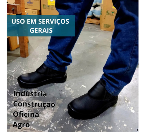 Botina Couro Elástico Bels Plus Palmilha Confortável Bracol