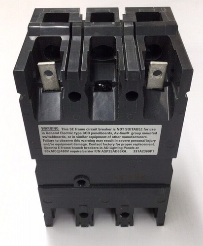 Ge Sela24at0030 Spectra Rms Circuit Breaker 30amp 2 Pole Ccb