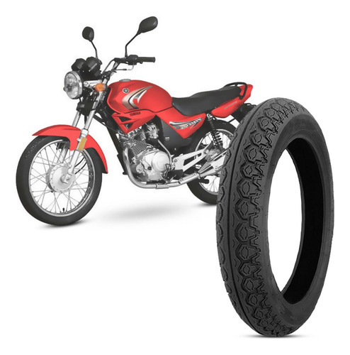 Pneu Moto Yamaha Ybr 125 Technic 90/90-18 57p Traseiro Tiger
