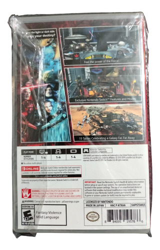 Original De Nintendo Switch En Caja Star Wars Pinball (Usado)
