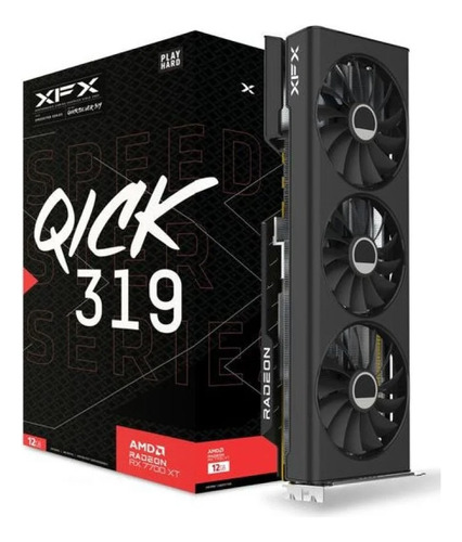 Tarjeta De Video Xfx Speedster Qick 319 Radeon Rx 7700 Xt