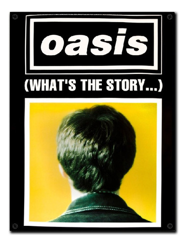 #276 - Cuadro Vintage 21 X 29 Cm / Oasis Rock Poster Afiche