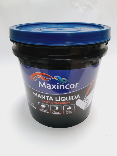 Manta Liquida Maxincor 18lts Impermeabilizante - Cores 