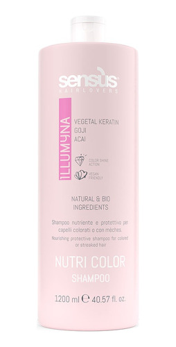 Shampoo Cuidado Del Color Protege Illumyna 1200 Ml Sensus