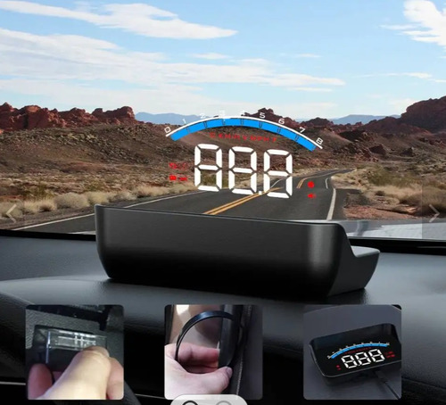 Pantalla Obd Gps Velocimetro Hud Display