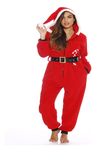 Followme Adult Christmas Onesie Para Mujer Sherpa Pijama De