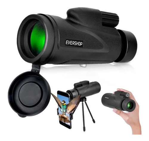 Evershop - Telescopio Monocular Con Visión Nocturna Baja, Mo