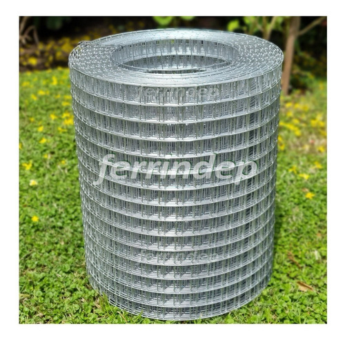 Tejido Metal Electrosoldado Malla Alambre 25x25mm 40cm X 13m