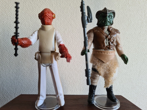 2 Figuras Kenner Star Wars Vintage Klaatu Y Akbar 