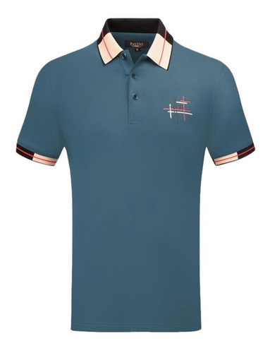 Playera De Caballero Tipo Polo Marca Pavini Hv-35 Hombre