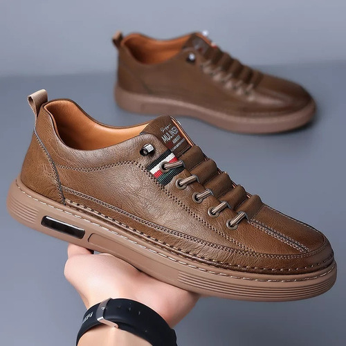 Sapatos De Condução Casuais Masculinos, Sola Macia, Calçados