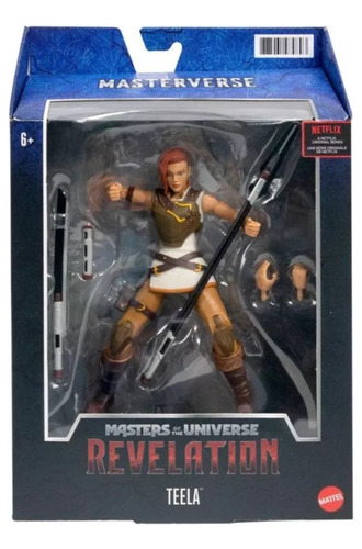 Figura Teela De He-man Revelation Master Of The Universe